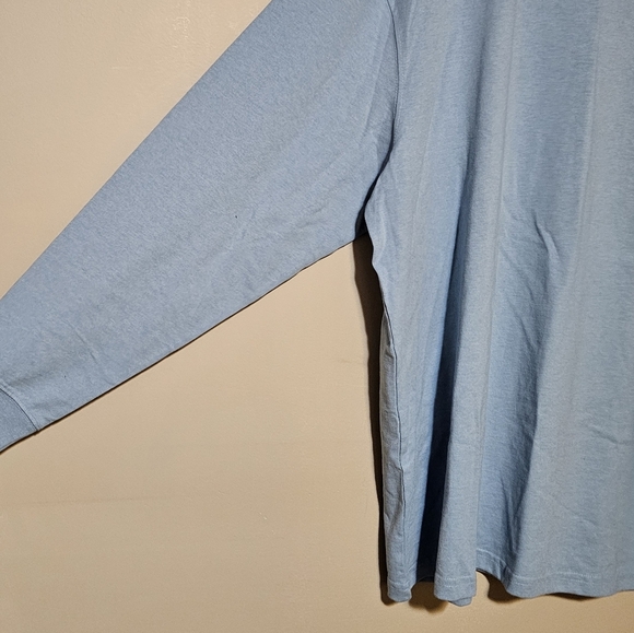 Carhartt Loose Fit Long Sleeve Men's Sz XL Light Blue Crew Neck TK0231-M - Picture 3 of 6